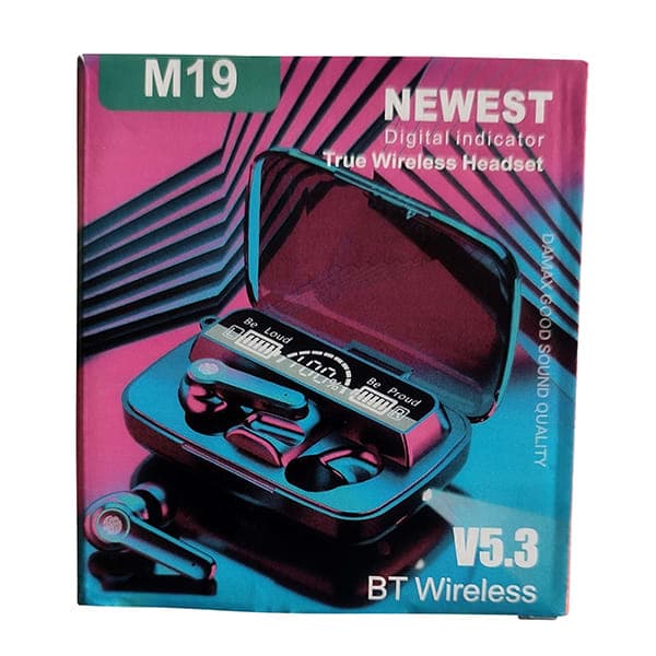 M19 TWS Bluetooth Earbuds