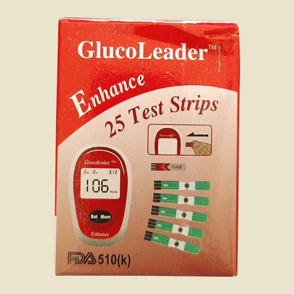 Gluco Leader Enhance (25 Test Strips)