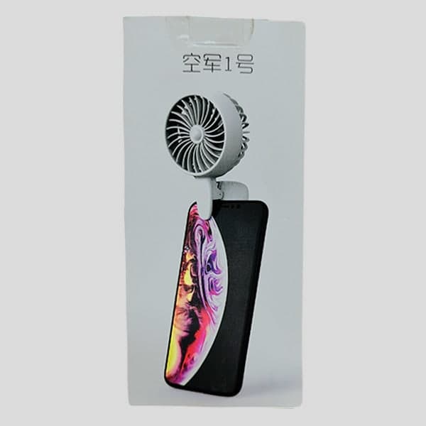 Portable USB Fan Rechargeable Mini Handheld Fan Cool Gadgets Clip On Phone, Computer or Power Bank