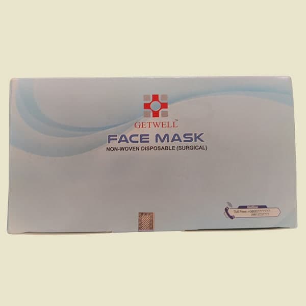 GETWELL Face Mask (Non-Woven) 50Pcs