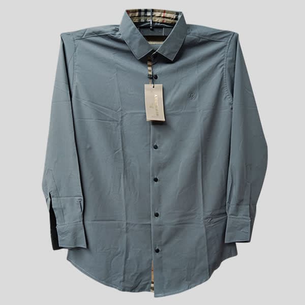 China Formal Shirt Steel Grey