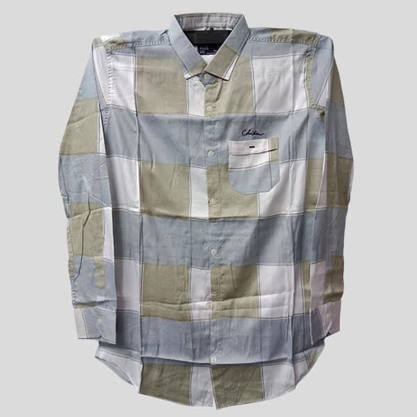 Cotton Formal Shirt Medium Grey