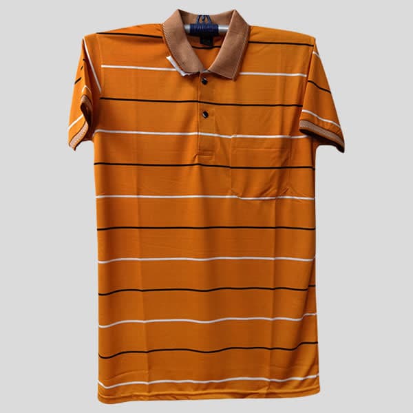 China Polo T-Shirt Orange Color