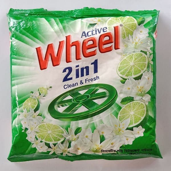 Wheel Washing Powder 2 in 1 Clean & Fresh 500gm