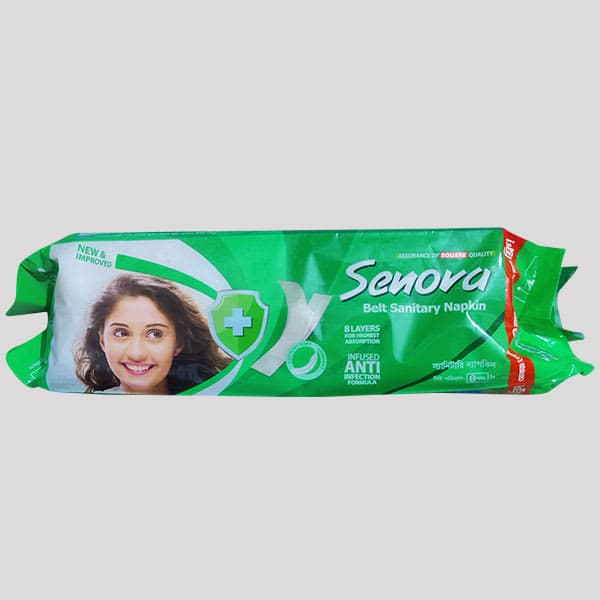 Senora Belt Sanitary Napkin 4pcs