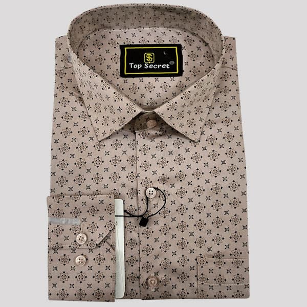 Indian Cotton Full Shirt Print Design