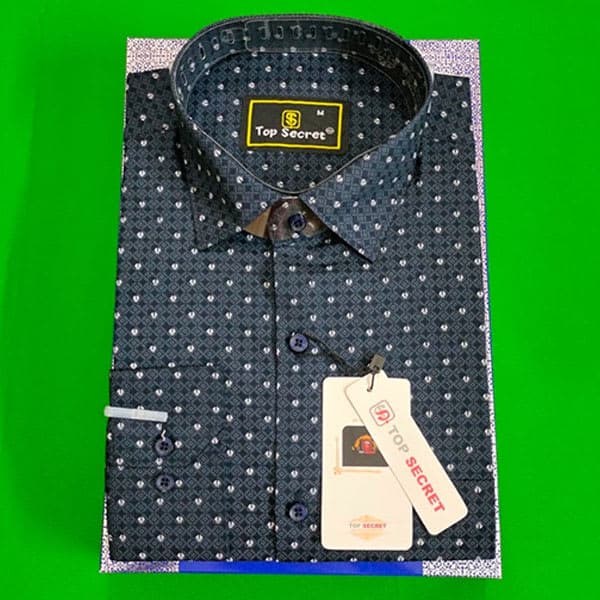 Indian Cotton Full Shirt Print' Design