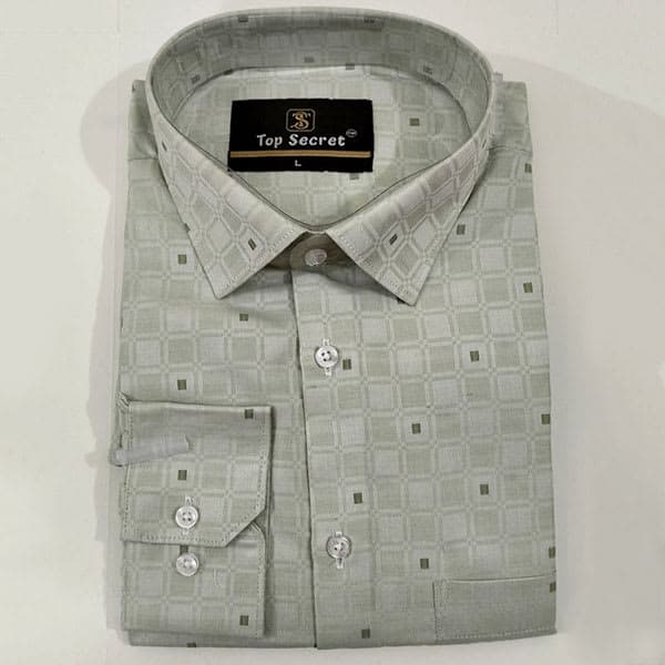 Indian Cotton Full Shirt - Martini Color