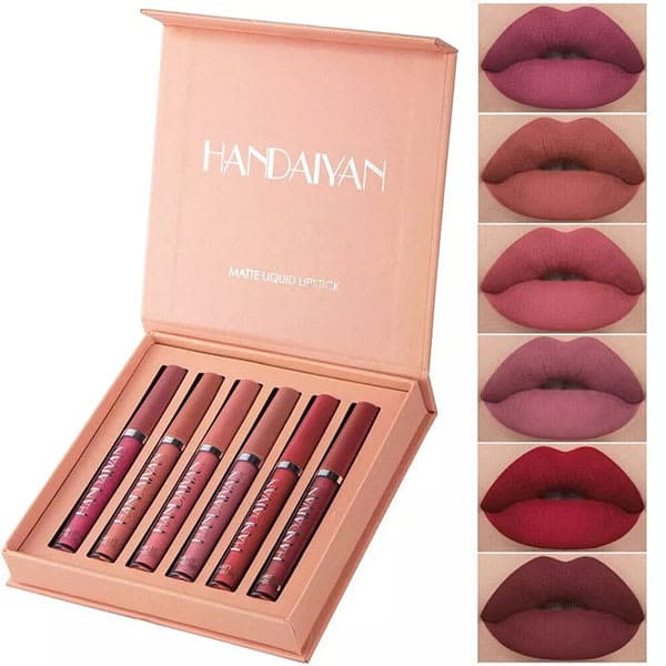 Miss Rose Handaiyan Lipstick set 6-Piece (Shade A)